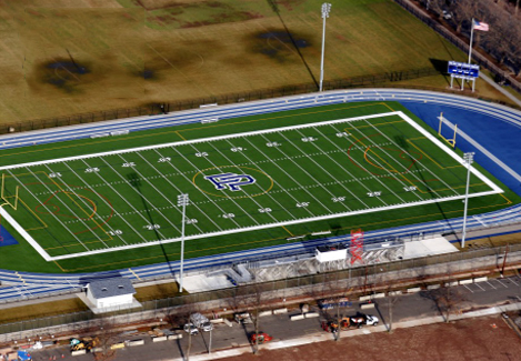 Faux Grass West Athens California Football Field