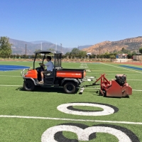 Fake Grass Carpet Commerce, California Bocce Ball Court