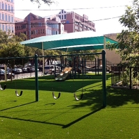 Fake Turf East Pasadena, California Upper Playground, Commercial Landscape