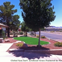 Grass Turf Oak View, California Landscape Design, Front Yard Ideas