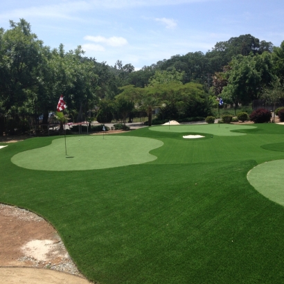 Artificial Turf Installation Duarte, California Outdoor Putting Green, Front Yard Landscaping