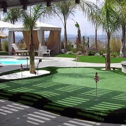 Fake Grass Carpet Gardena, California Indoor Putting Green, Backyard Landscaping Ideas