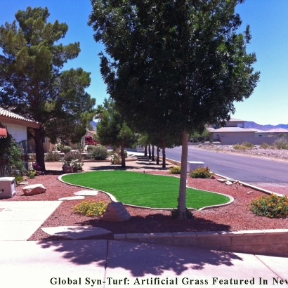 Grass Turf Oak View, California Landscape Design, Front Yard Ideas