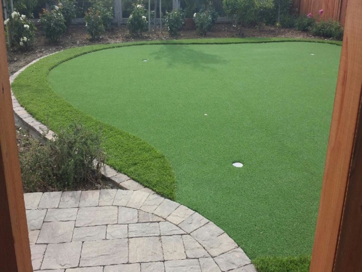 Artificial Grass Carpet Garden Grove, California Putting Green Flags, Beautiful Backyards