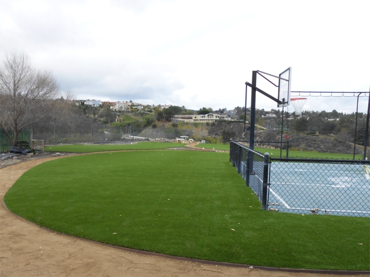 Green Lawn Goleta, California Paver Patio, Commercial Landscape